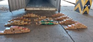 Decomisan más de 100 kilos de cocaína entre cajas de banano con destino a Bélgica