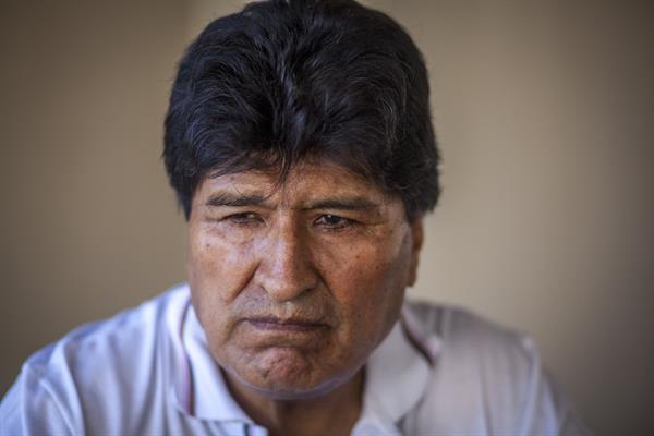 POLÍTICA. El expresidente de bolivia, Evo Morales.