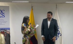 Andrés Fantoni asumió la presidencia del Cpccs; Nicole Bonifaz fue removida del cargo