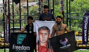 Atleta ambateño Pedro Toalombo consiguió medalla de plata en torneo de crossfit