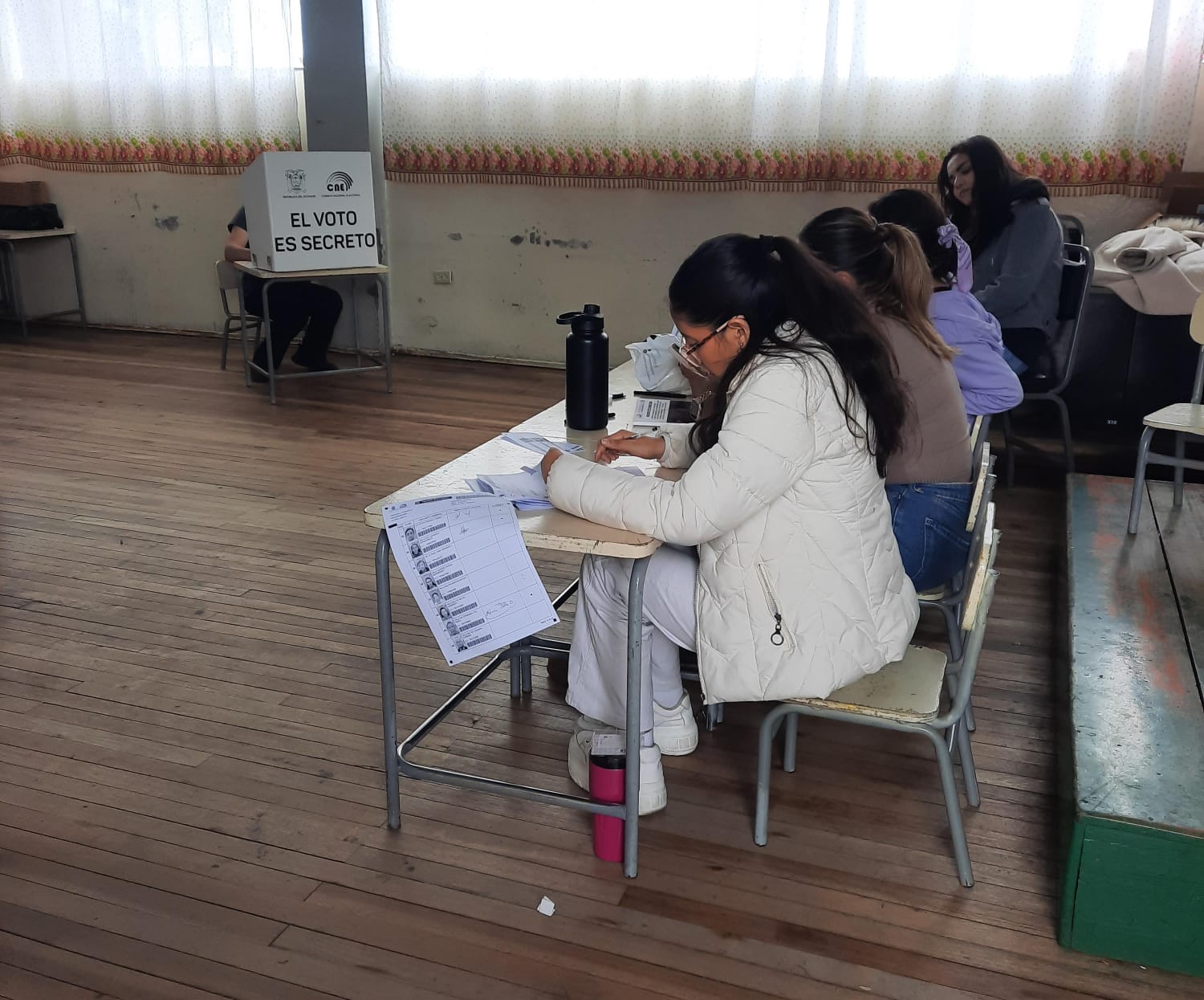 Más de 460 mil personas ejercieron su derecho al voto en Tungurahua
