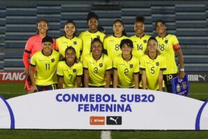 La Selección femenina Sub 20 de Ecuador quedó eliminada