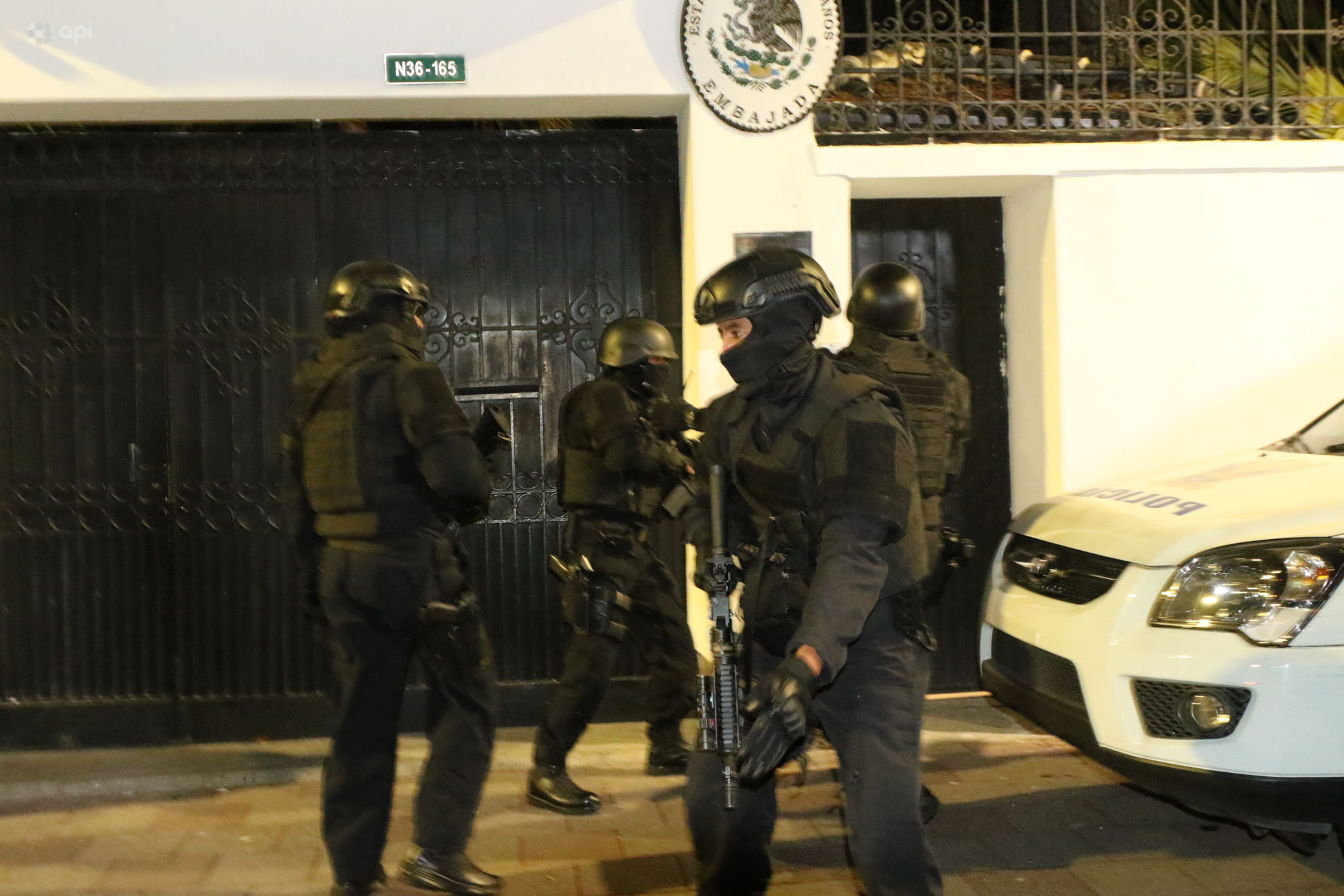 Situación. El asalto de Ecuador a la Embajada de México, en Quito, el 5 de abril, dio paso a la ruptura diplomática.