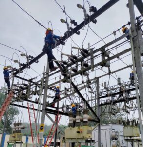 Tres horas sin energía eléctrica