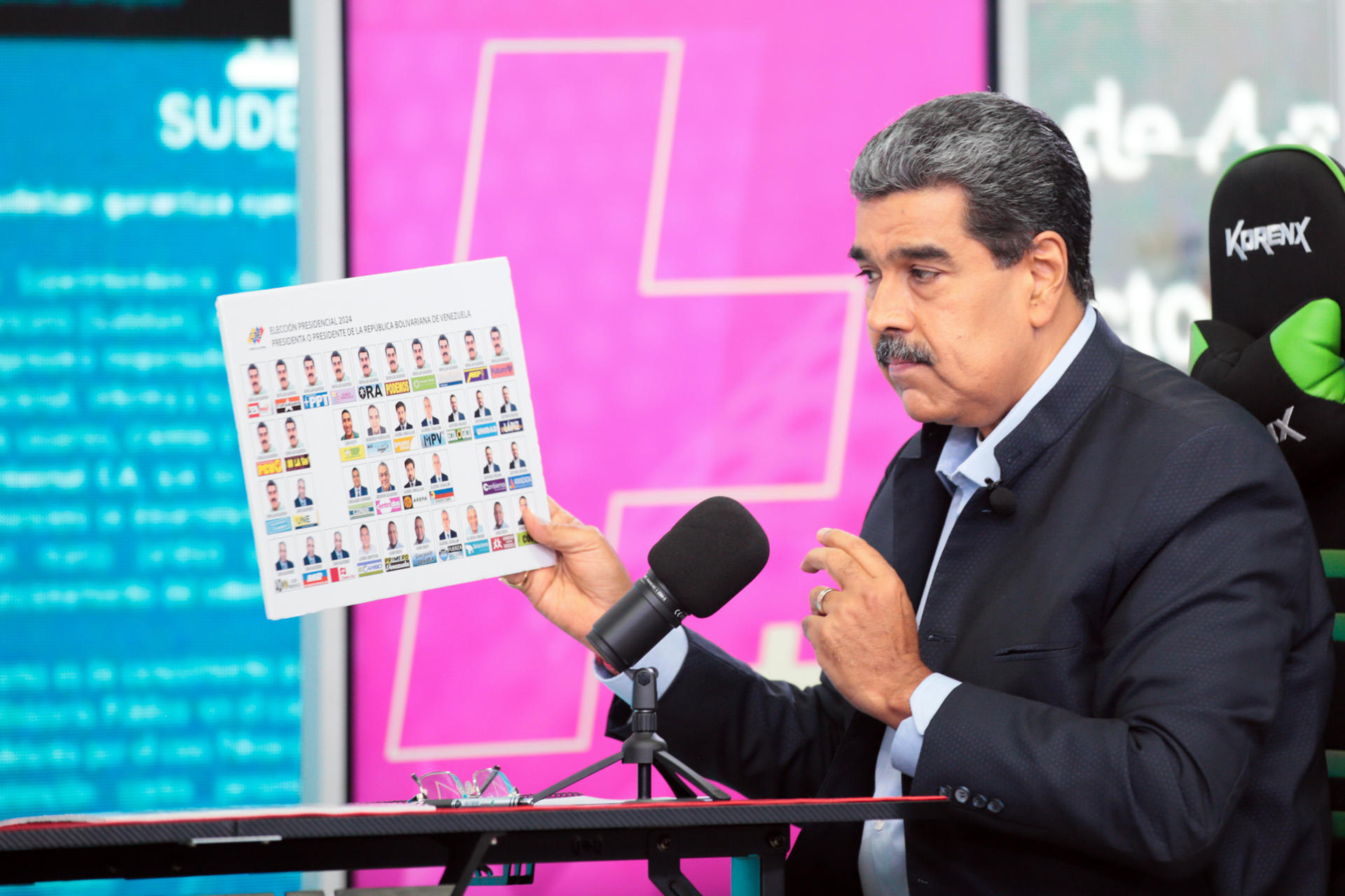 Declaración. El presidente de Venezuela, Nicolás Maduro. EFE