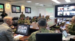 Consejo Ampliado de Generales y Almirantes se reunió para coordinar acciones de seguridad durante la Consulta Popular