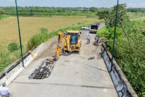 Cierran Puente de Zapotal por trabajos de reparación
