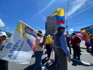 Quito: Cerca de 3000 personas marcharon a favor de Diana Salazar