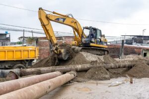 Se retoman trabajos de relleno hidráulico en Paraíso Sur