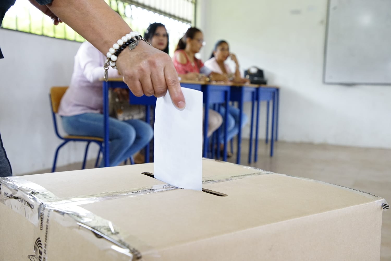 DECISIÓN. El 21 de abril de 2024, los ecuatorianos tendrán la opción por el ‘Sí’ o ‘No’ (Foto CNE)