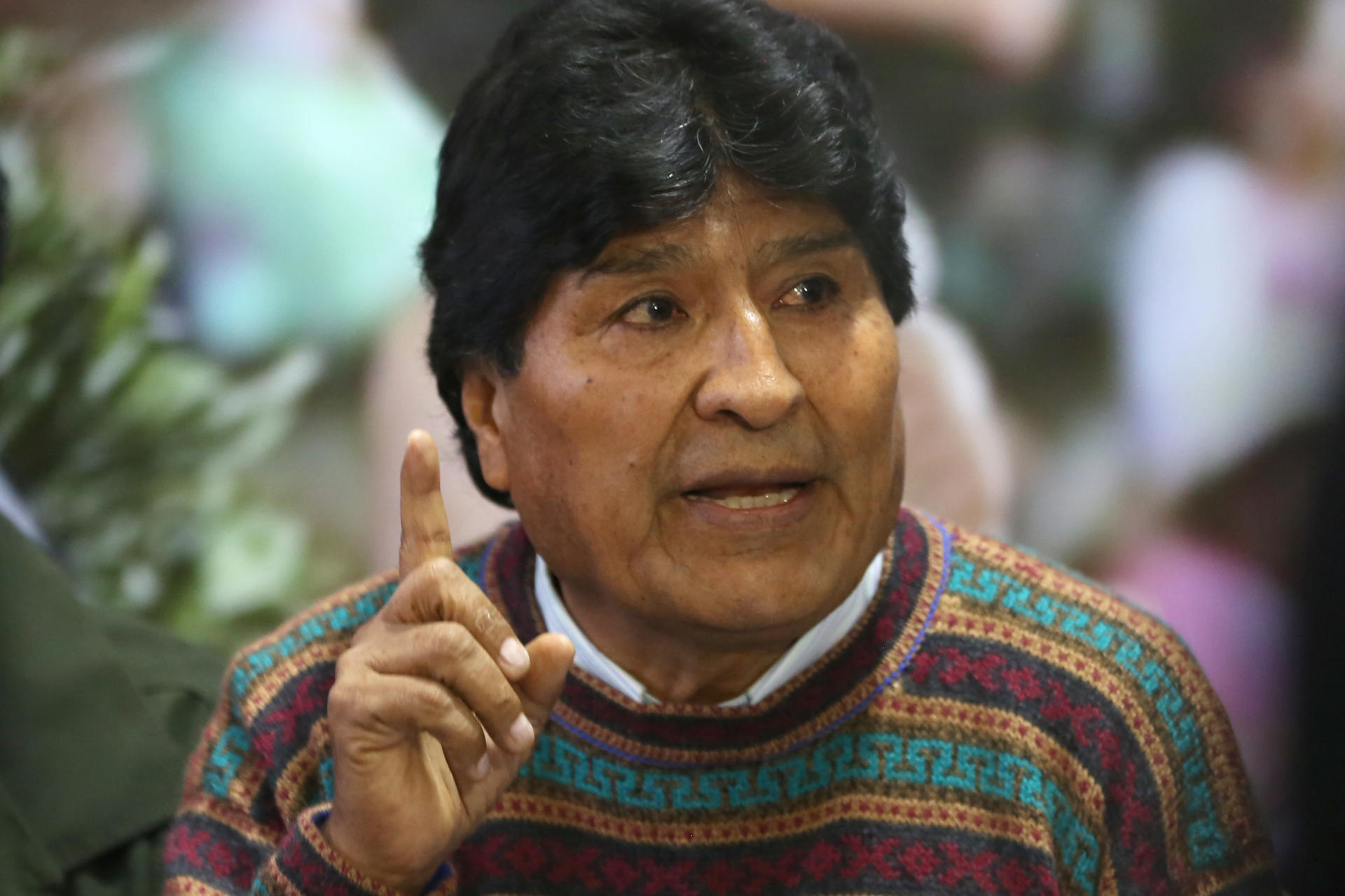 POLÍTICA. El expresidente de Bolivia, Evo Morales. EFE