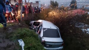 Accidente de tránsito deja una mujer fallecida en Ambato
