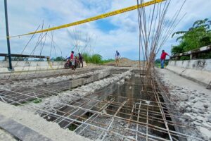 Trabajos de reparación del puente sobre el río Zapotal se extienden