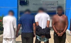 Policía Nacional liberó a una persona y detuvo a cuatro personas en Guayaquil