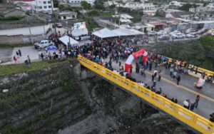 Puente del Ejido de Caranqui se habilita luego de nueve meses