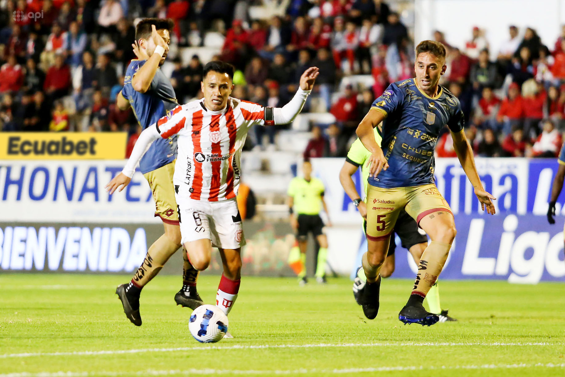 El último partido de local de Técnico Universitario venció 2 - 1 a Deportivo Cuenca en la LigaPro 2024.