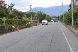 $416.000 para reparar la vía Ibarra – Imbaya – Santiago del Rey