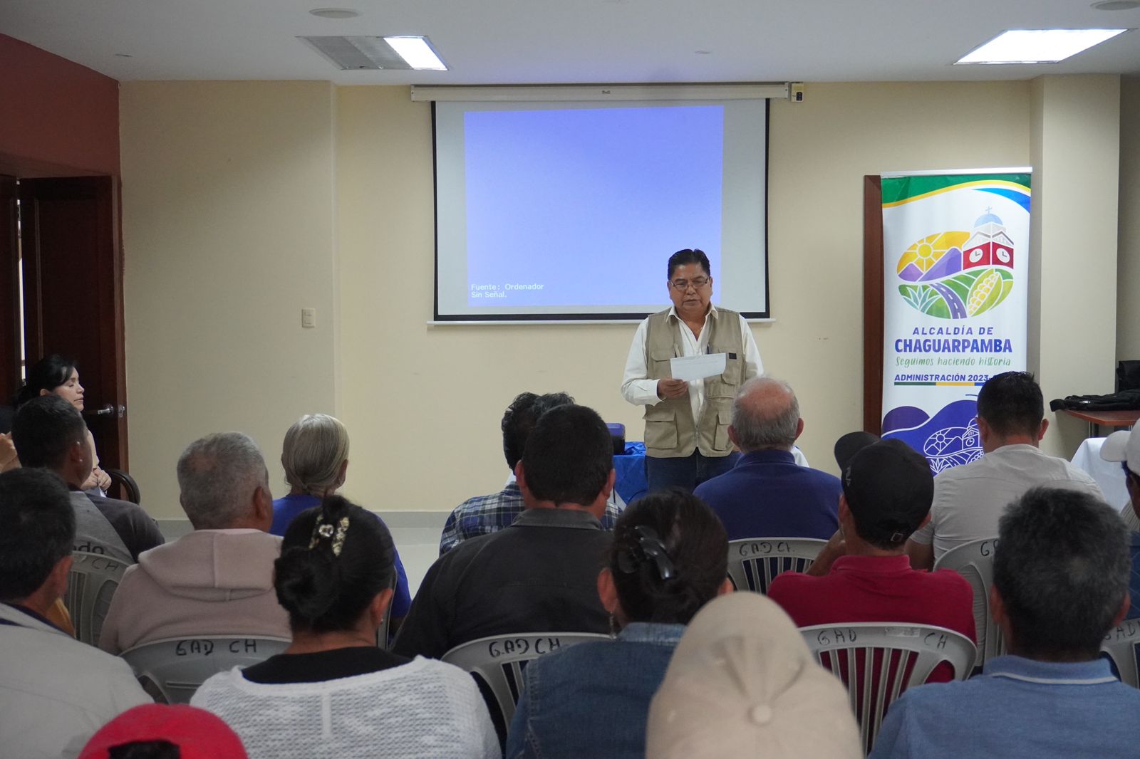 Preservar el agua es el compromiso asumido por las juntas administradoras de la ruralidad de Chaguarpamba