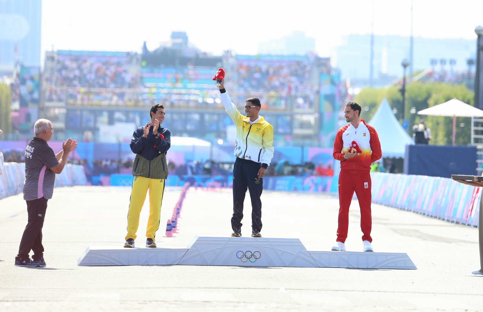 Brian Pintado da la primera medalla de oro a Ecuador en los Juegos