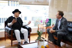 Gobierno Provincial de Tungurahua firma acuerdos con el Banco Alemán KfW