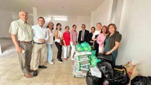 Campaña solidaria para afectados por el incendio forestal en Loja