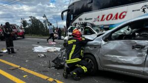 7 heridos y 2 fallecidos por accidente de tránsito en Tambillo