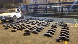 Decomisan 450 kilos de droga en Santo Domingo