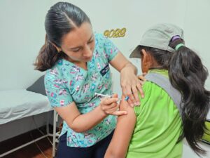 Los beneficiarios de la vacuna contra la influenza serán 62.865 niños y 100.826 adultos