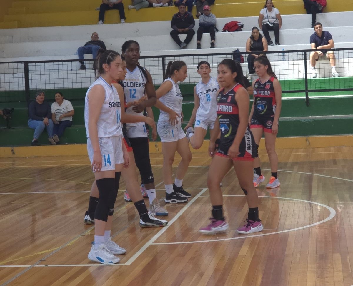 El equipo femenino de Ambato Soldiers se consagró por primera vez como campeón de la Liga Nacional de Baloncesto U17 2024.