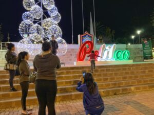 En Pelileo se activa la Ruta Mágica de Navidad