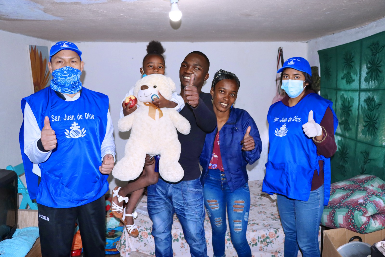 SOLIDARIDAD. Niños y adultos en situación de pobreza serán ayudados esta Navidad. (Fotos: Albergue San Juan de Dios).