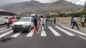 Carchi activa una campaña para evitar atropellos de ciclistas