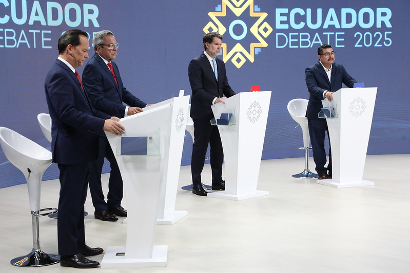 Elecciones Ecuador 2025 el debate presidencial en cifras, ¿quién ganó? Diario La Hora