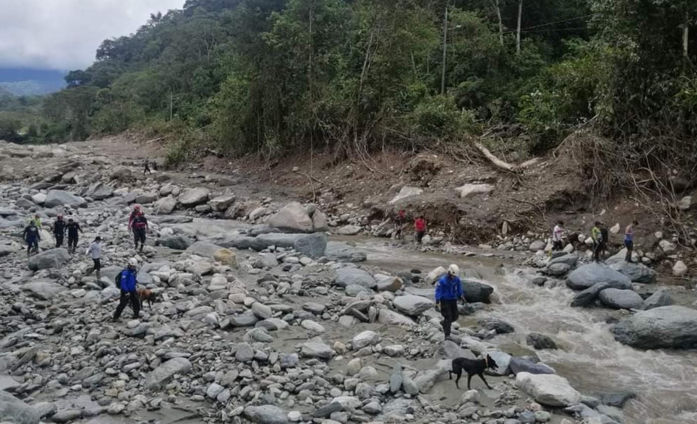 Los bomberos de Tungurahua y Pastaza suspendieron la búsqueda.