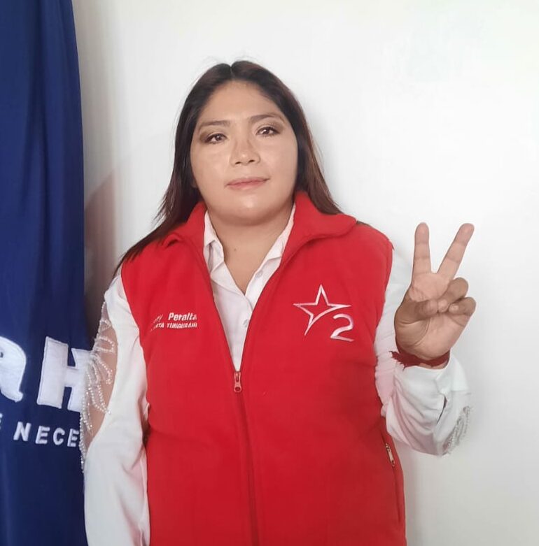 Jenny Peralta busca llegar a la Asamblea Nacional de la mano de Unidad Popular.