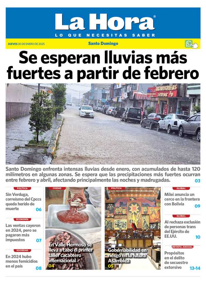 Santo Domingo: 30 de Enero, 2025