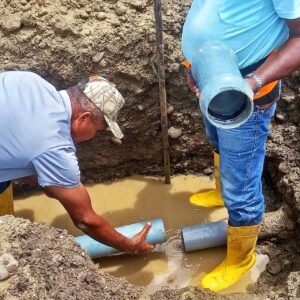 Lluvias intensas afectaron el suministro de agua potable
