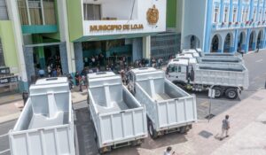 Municipio de Loja adquiere seis volquetas
