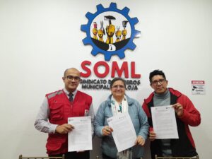 Convenio de donación de sangre entre Cruz Roja y Sindicato Municipal