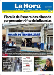 Esmeraldas, viernes 7 febrero 2025