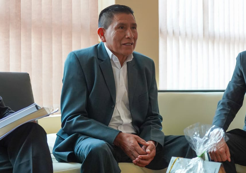 Luis Manobanda, vicealcalde de Ambato.