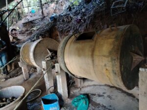Destruyen mega procesadora de minería ilegal en Imbabura