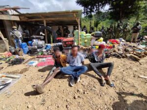 Minería ilegal en Imbabura financia a Los Lobos