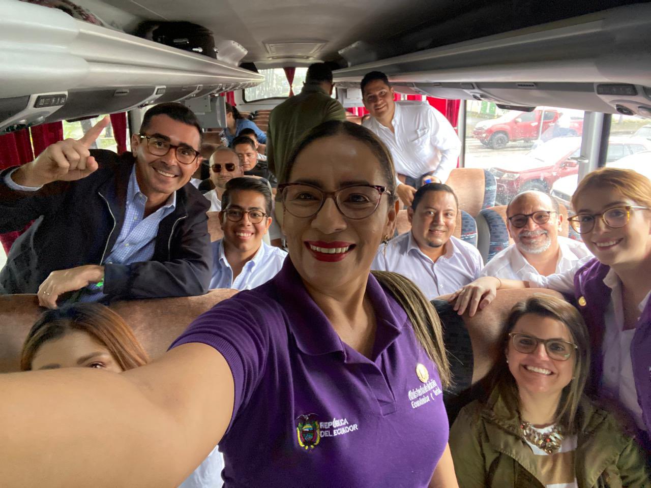 CAMBIOS. El cambio de Zaida Rovira del MIES a la Gobernación del Guayas se suma a otros movimientos en ministerios que ha hecho el mandatario en los últimos días. (Foto: X de Rovira).