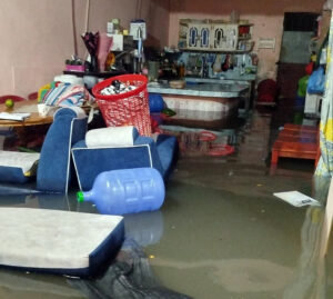 Lluvias causan estragos en Quevedo y Mocache