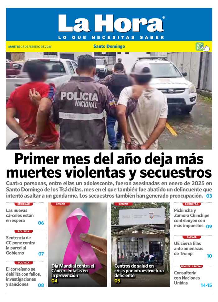 Santo Domingo: 04 de Febrero, 2025