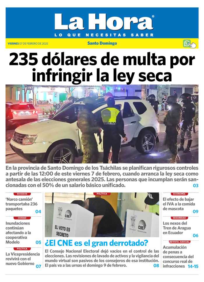 Santo Domingo: 07 de Febrero, 2025