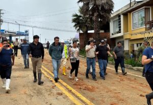 Ministro de Vivienda visitó Celica y evaluó daños