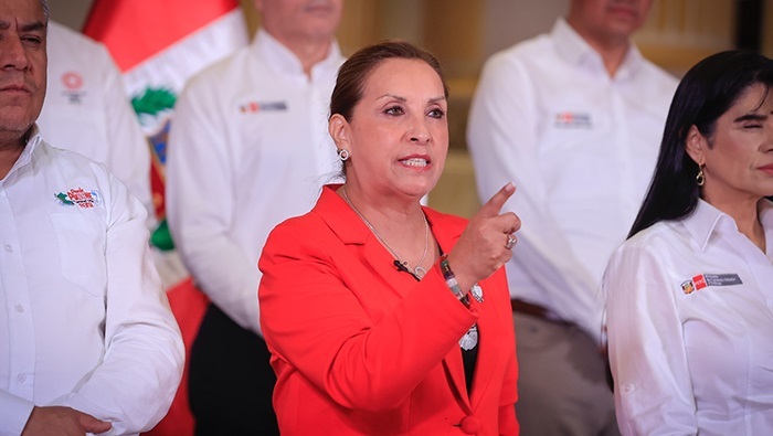 JUSTICIA. La presidenta de Perú, Dina Boluarte. EUROPA PRESS