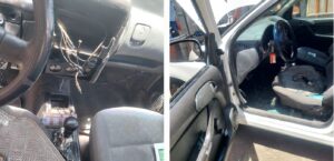 Al sur de Ambato roban los accesorio de un carro dentro de un garaje particular